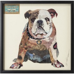 Picture Frame Art The Dog 61x61cm